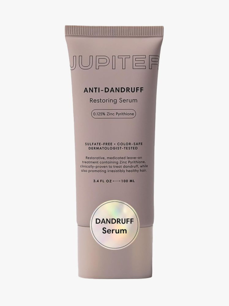 Jupiter Restoring Serum in branded tube component on a light gray background