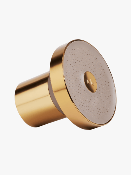 Jolie Filtered Showerhead in branded component on a light gray background